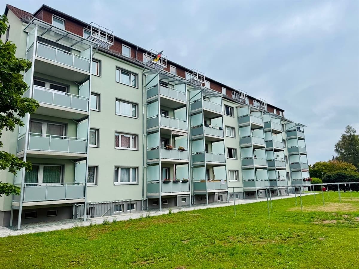 3-Raum-Wohnung in ruhiger Lage mit Balkon