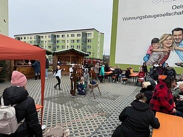 Auftritte im Wohngebiet