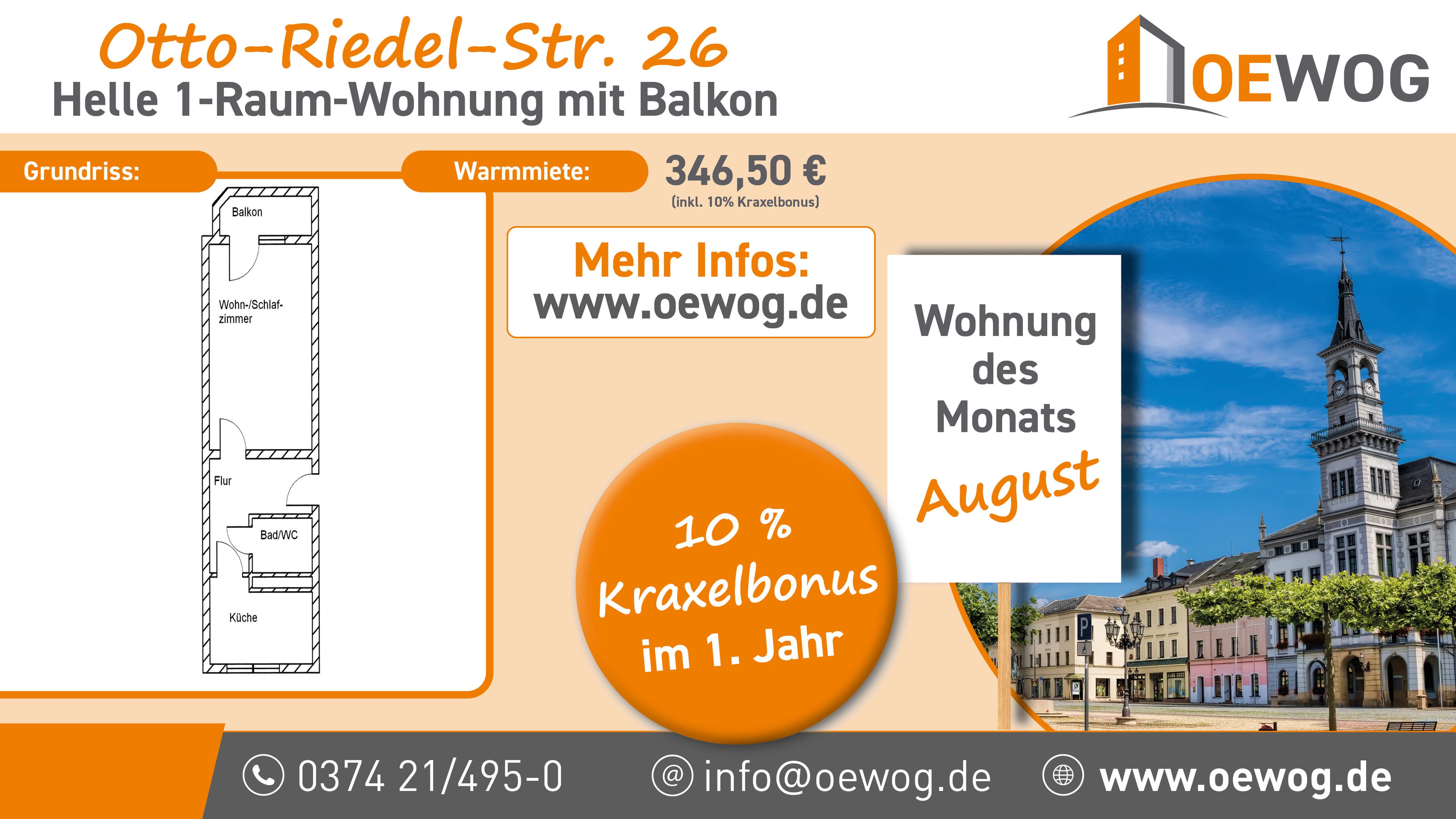 Wohnung des Monats - August