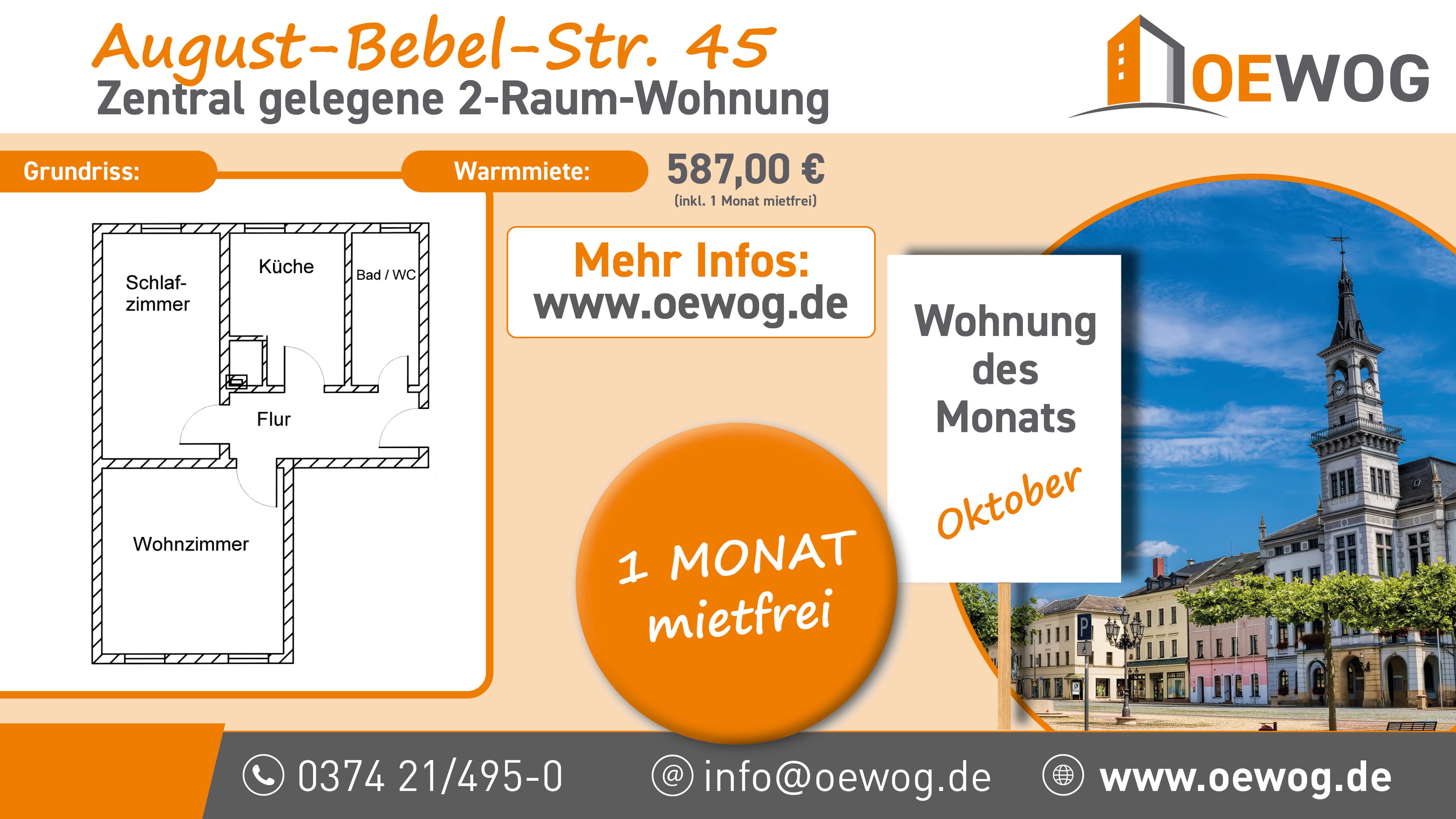 Wohnung des Monats - Oktober