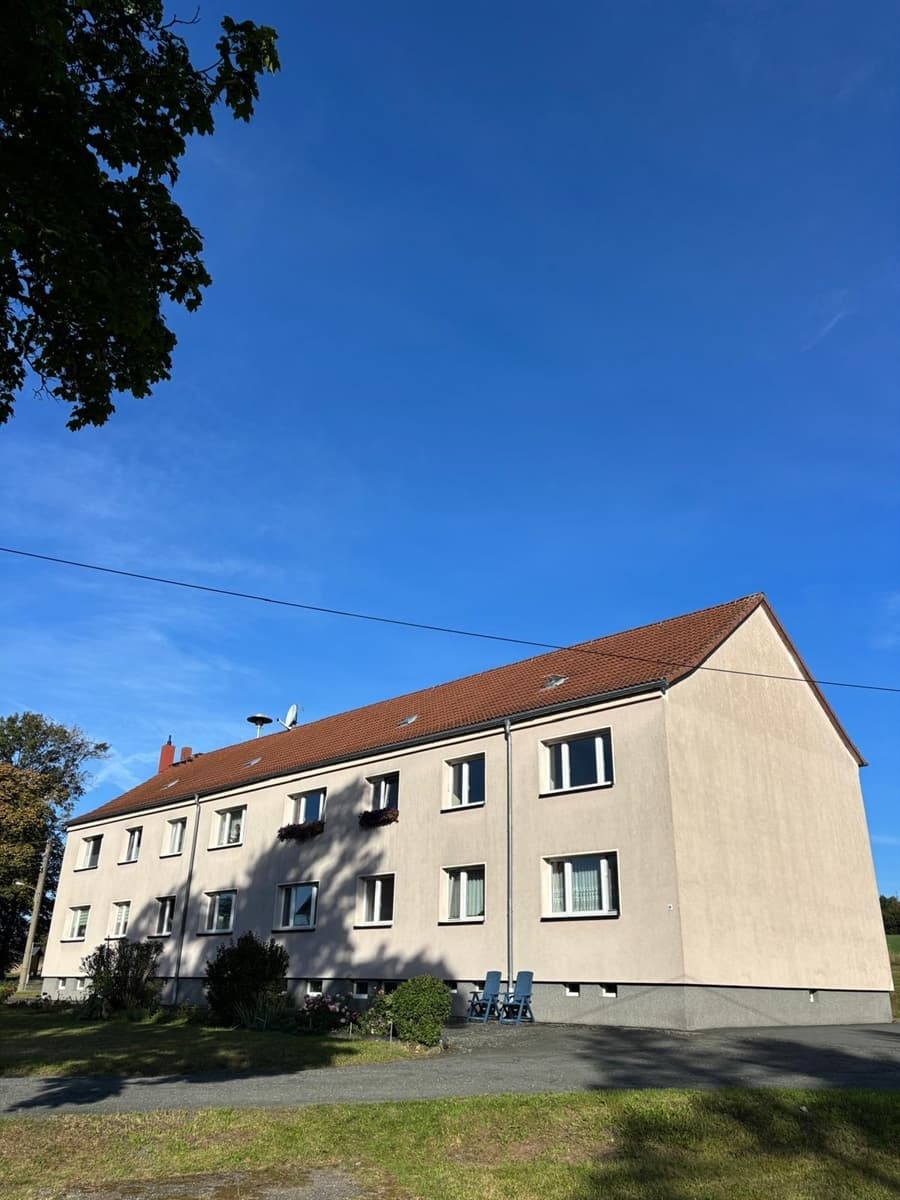 2-Raum-Wohnung im Erdgeschoss – naturnah wohnen auf 46 m²